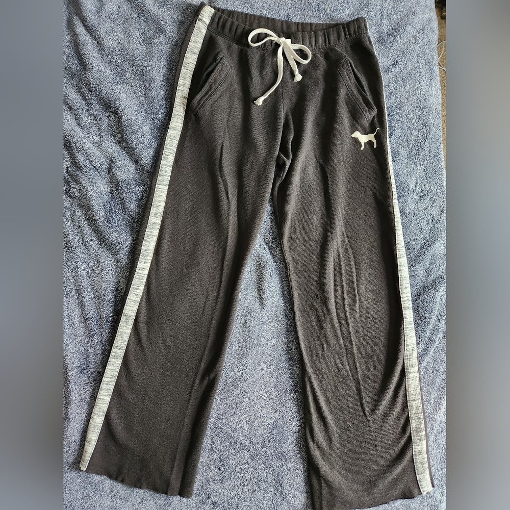 PINK Victoria's Secret Black Lounge Pants
